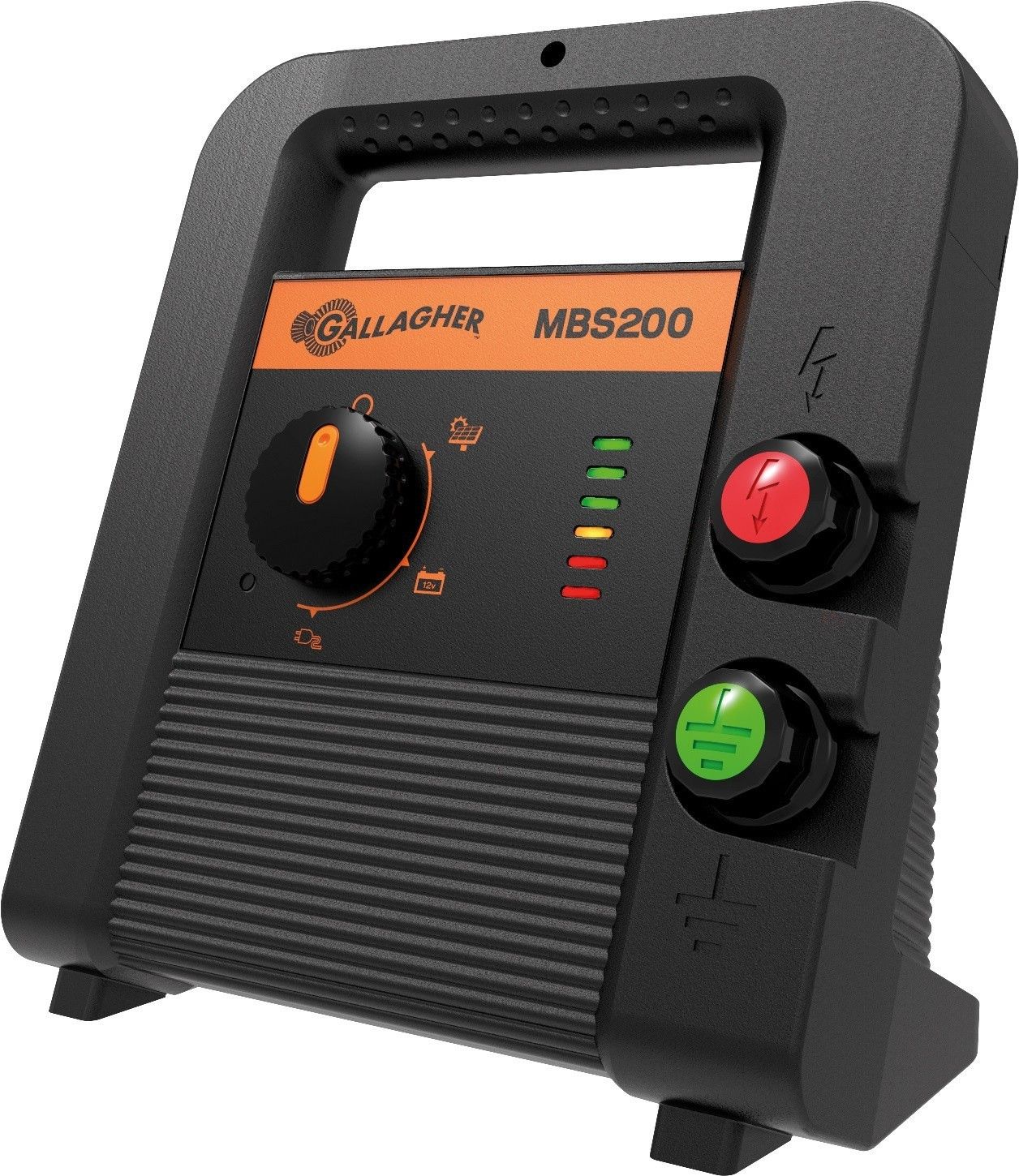 Schrikdraadapparaat Gallagher MBS200 (230V/12V/Solar)