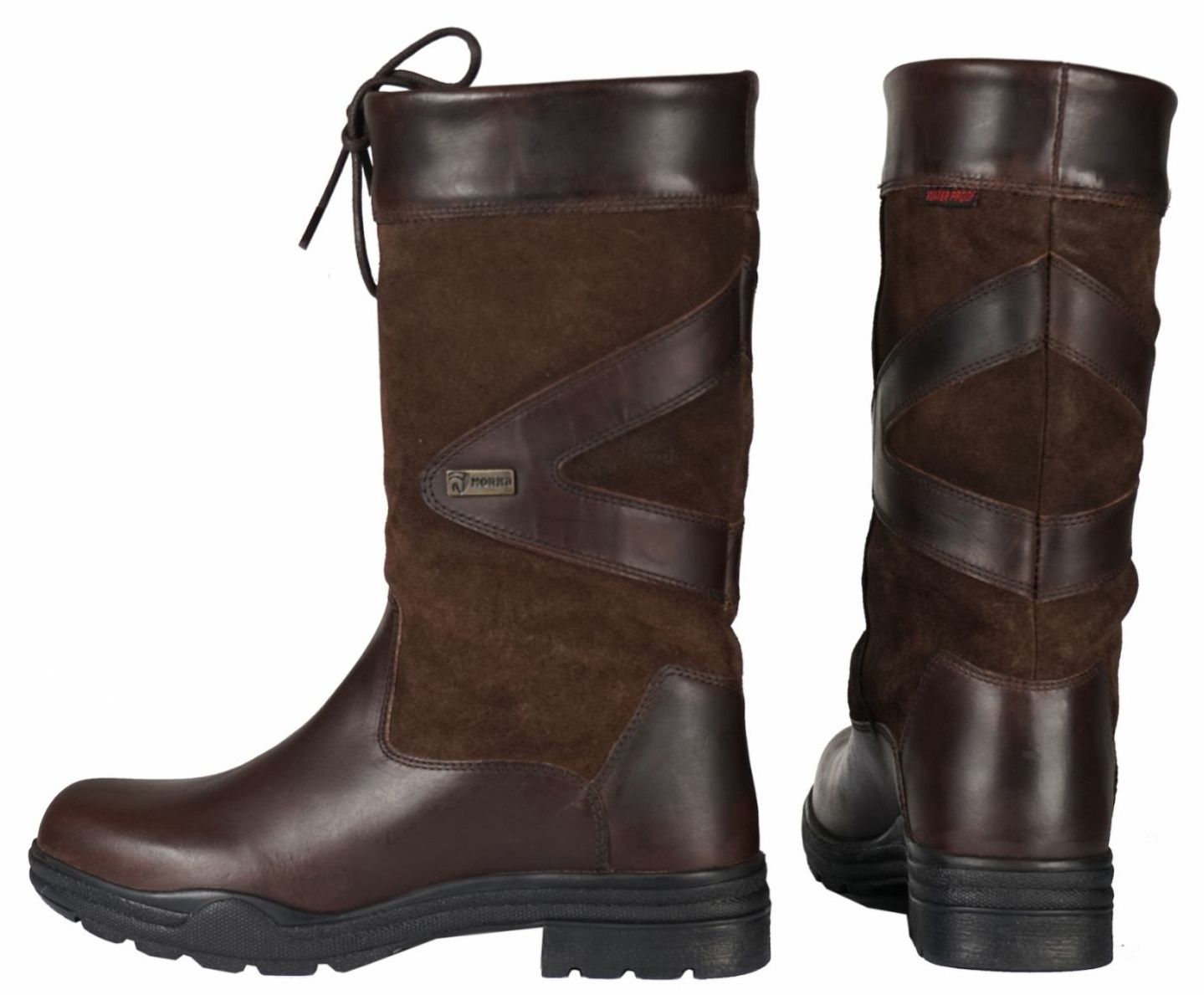 Horka Greenwich leren outdoorlaars bruin