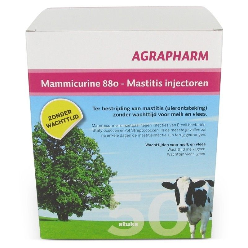 Mammicurine-880 mastitis injectoren 50 stuks