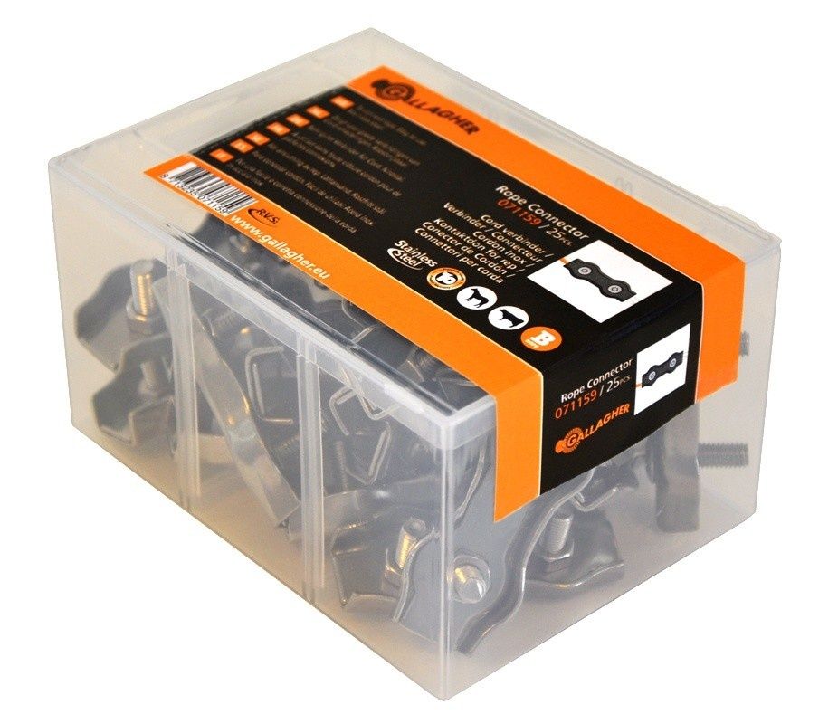 Koordverbinder Gallagher 25 stuks