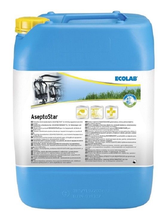 Asepto Star reinigings-en desinfectiemiddel 24kg