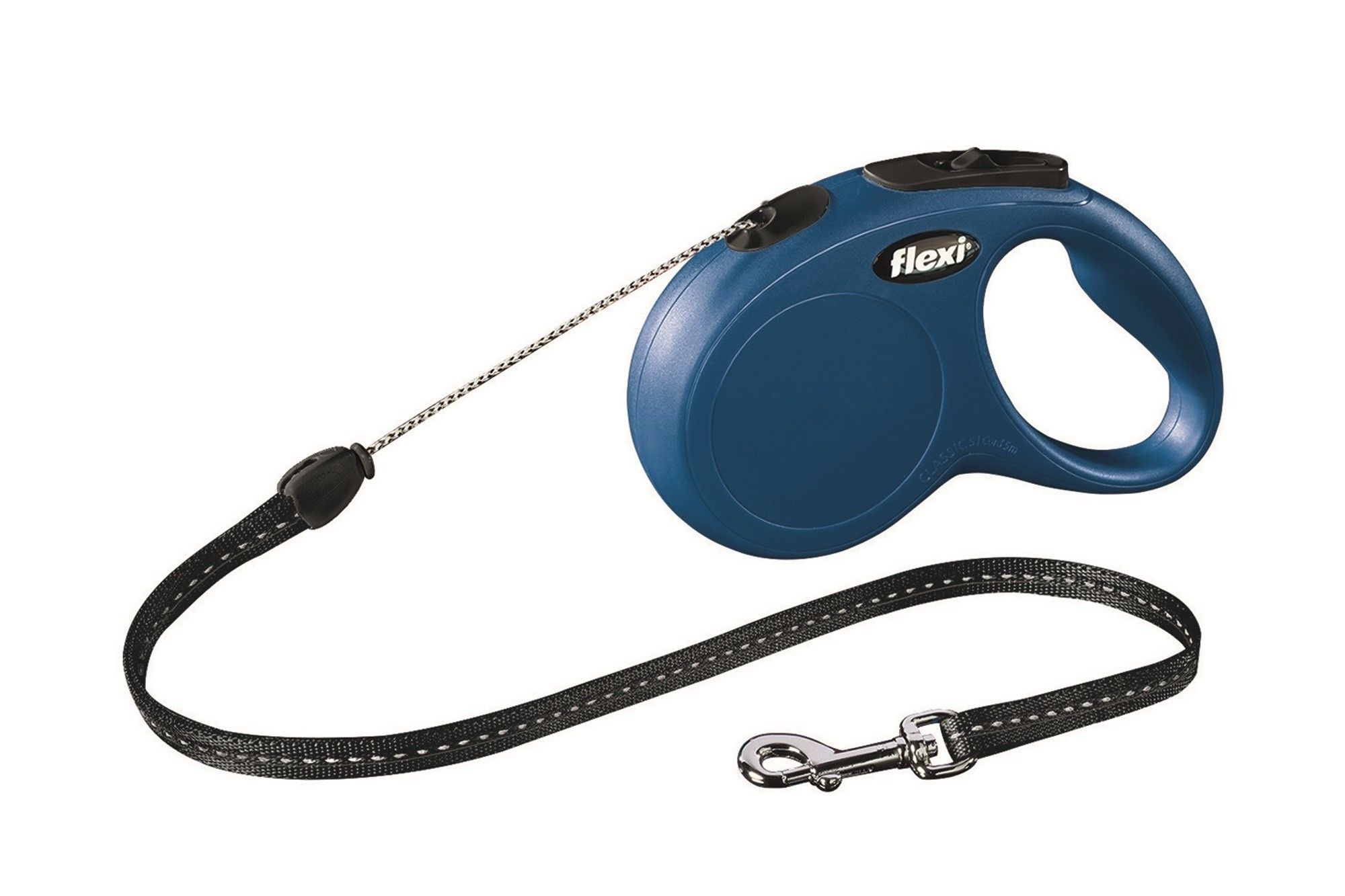 Flexi lijn New Classic Koord 5mtr Blauw