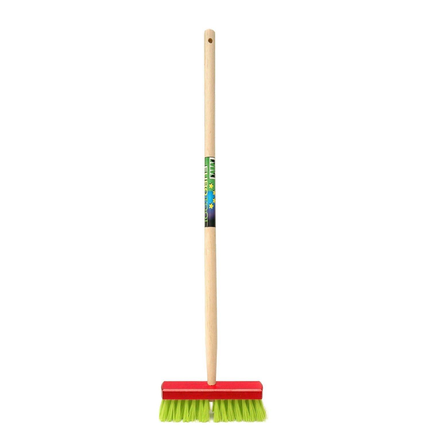 Kinderbezem met steel