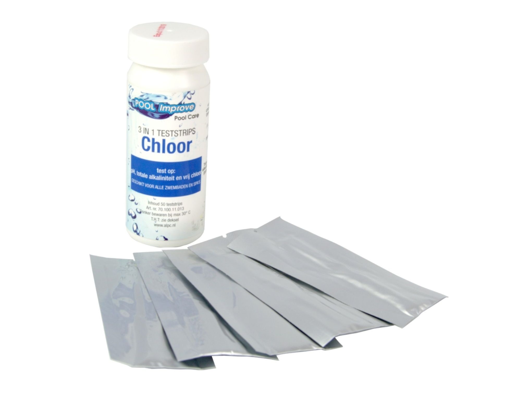 Pool Improve zwembadwater teststrips 3 in 1