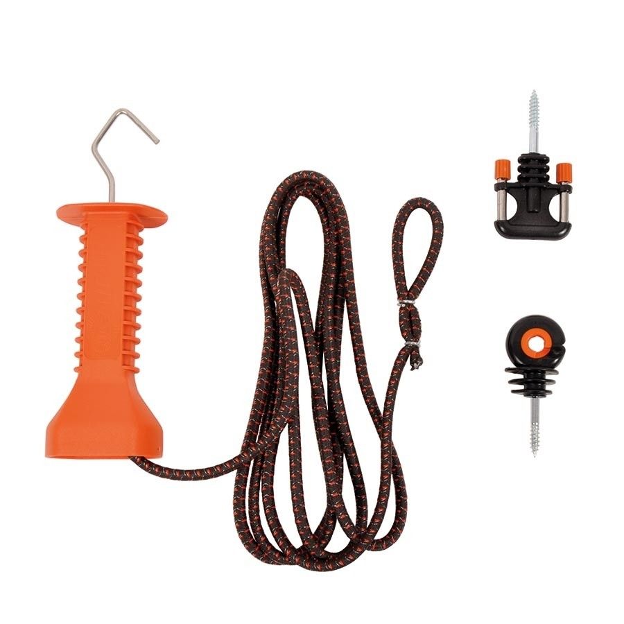 Doorgangsset Gallagher elastisch koord terra