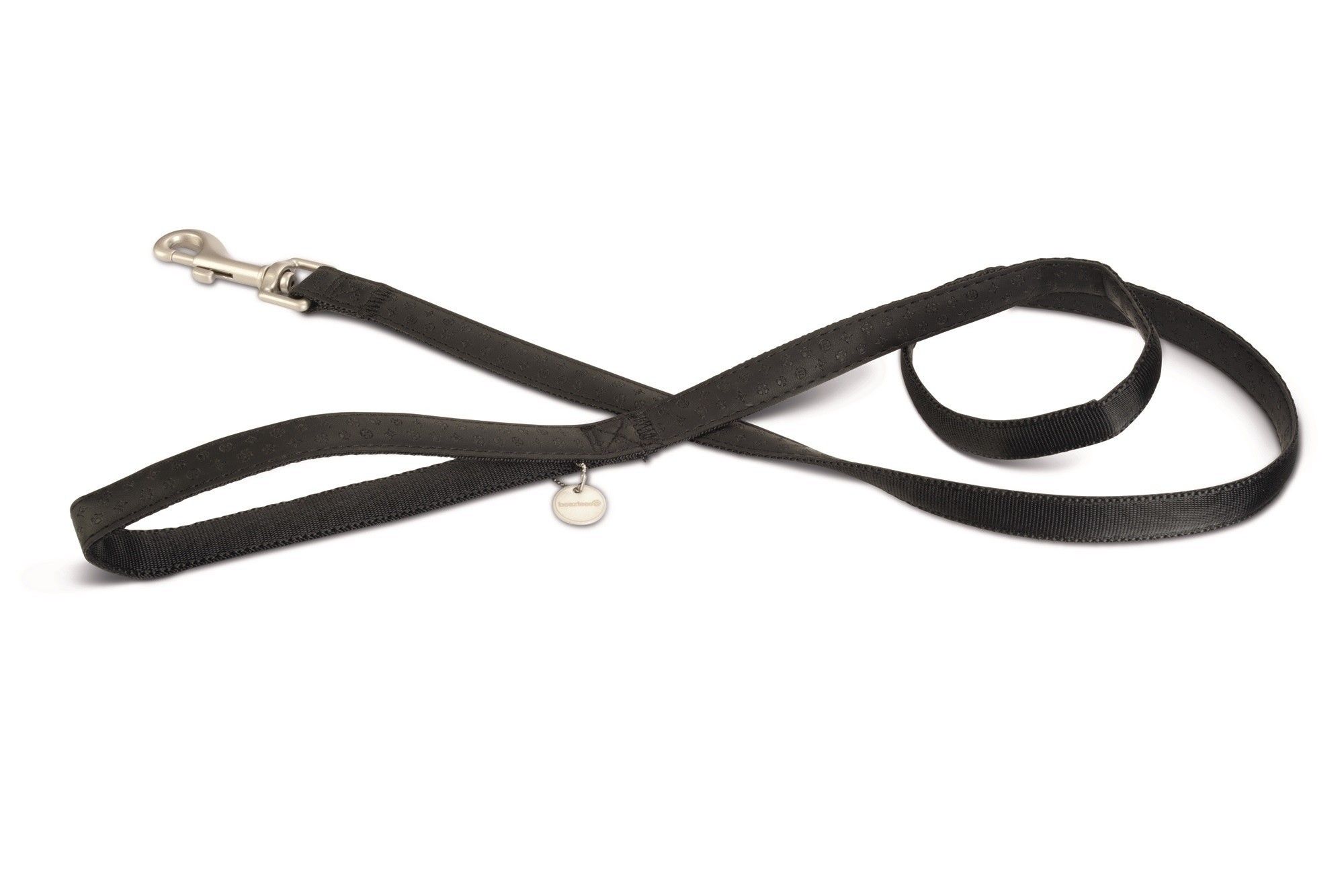 Hondenlooplijn Macleather Beeztees zwart