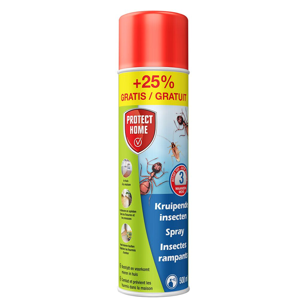 Mieren en kruipende insecten spray 400ml + 100ml