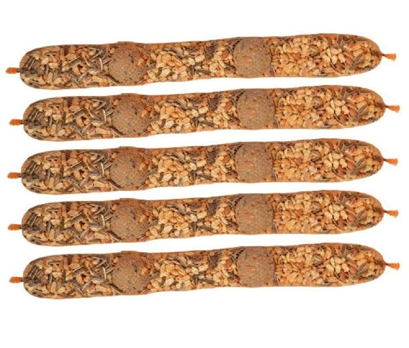 Nootmixslinger met 2 vetbollen 60cm 5 stuks