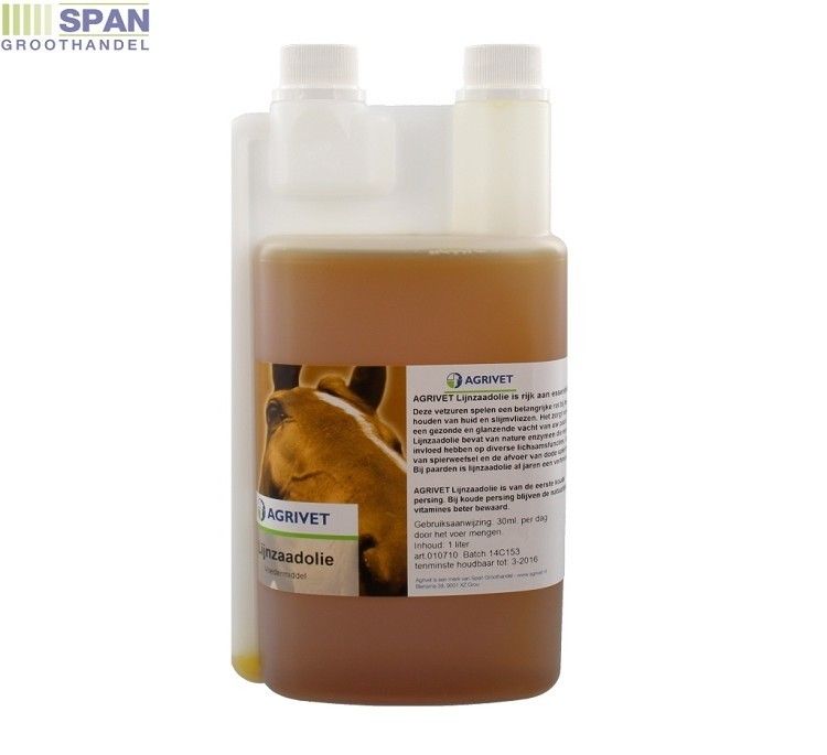 Lijnzaadolie Agrivet 1ltr