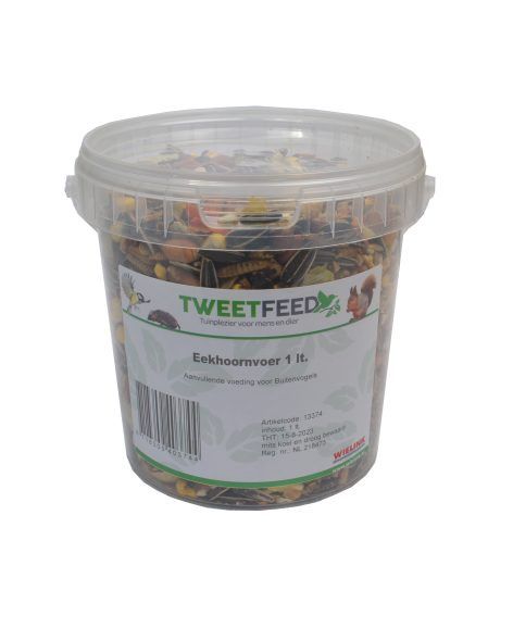 Eekhoornvoer 1 liter