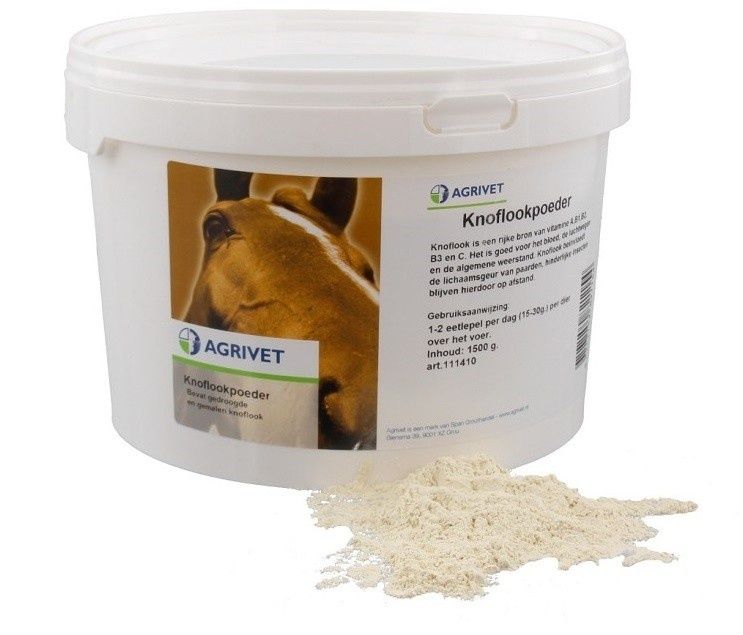 Knoflookpoeder Agrivet 1500gr