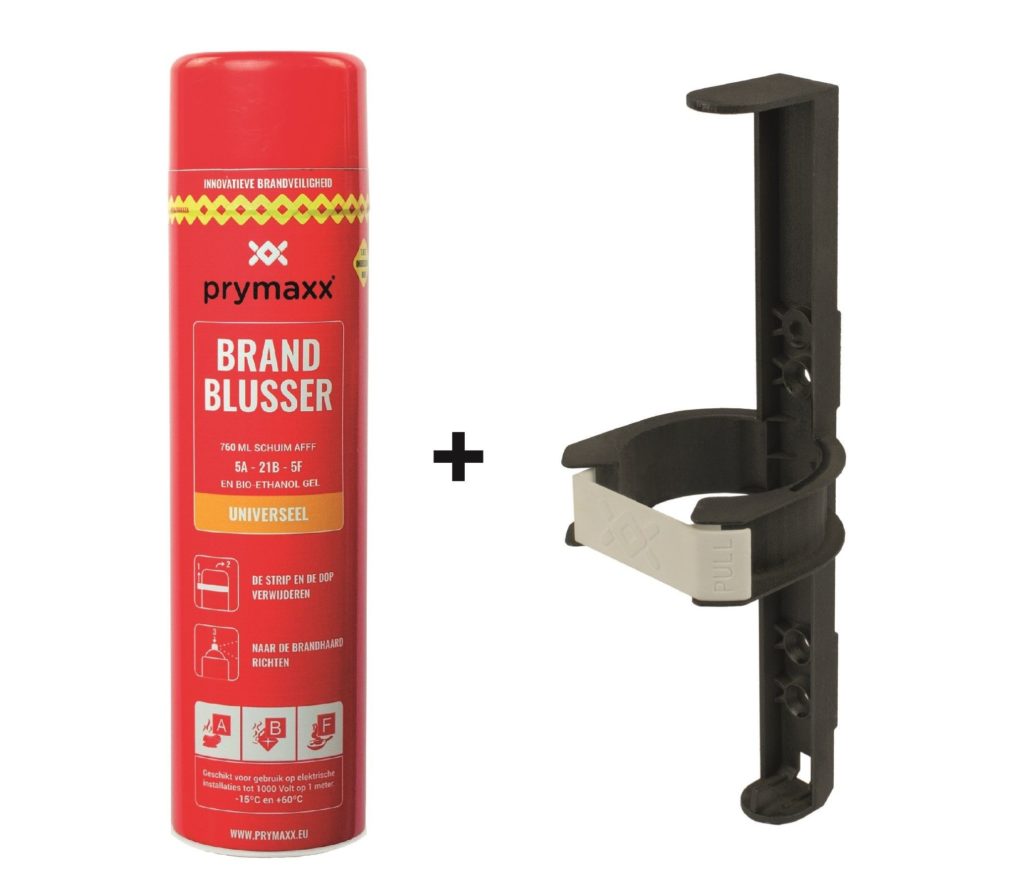Prymaxx universele spray brandblusser + houder