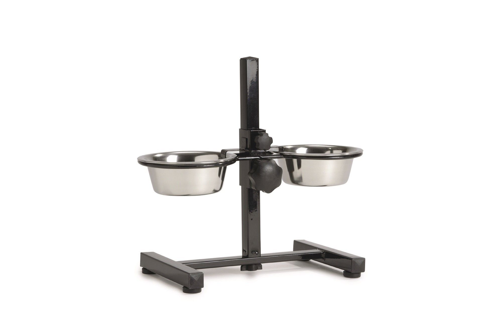 Beeztees hondenstandaard met voer en waterbak 16cm