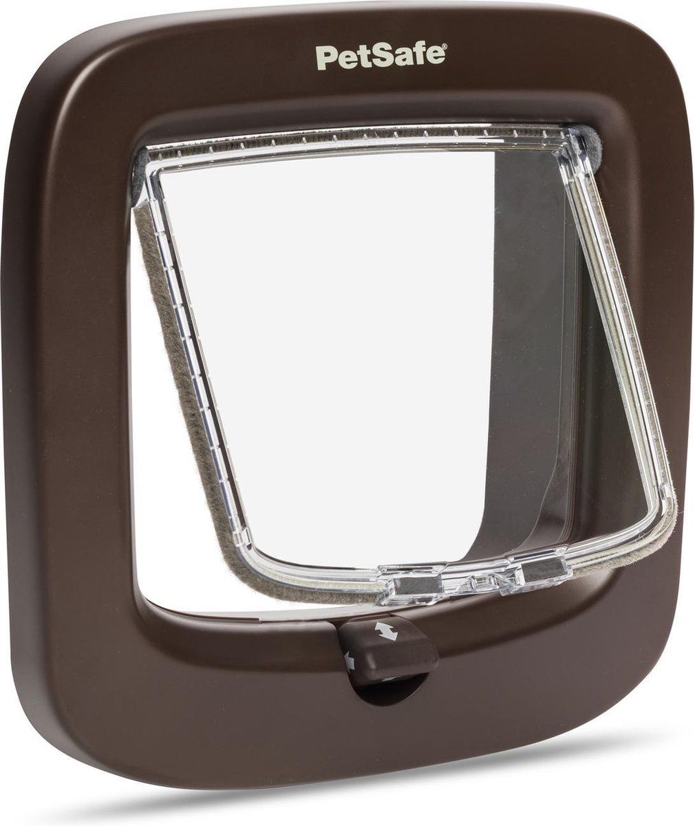 Kattenluik Petsafe bruin PPA19-16731 4-standen vergrendeling