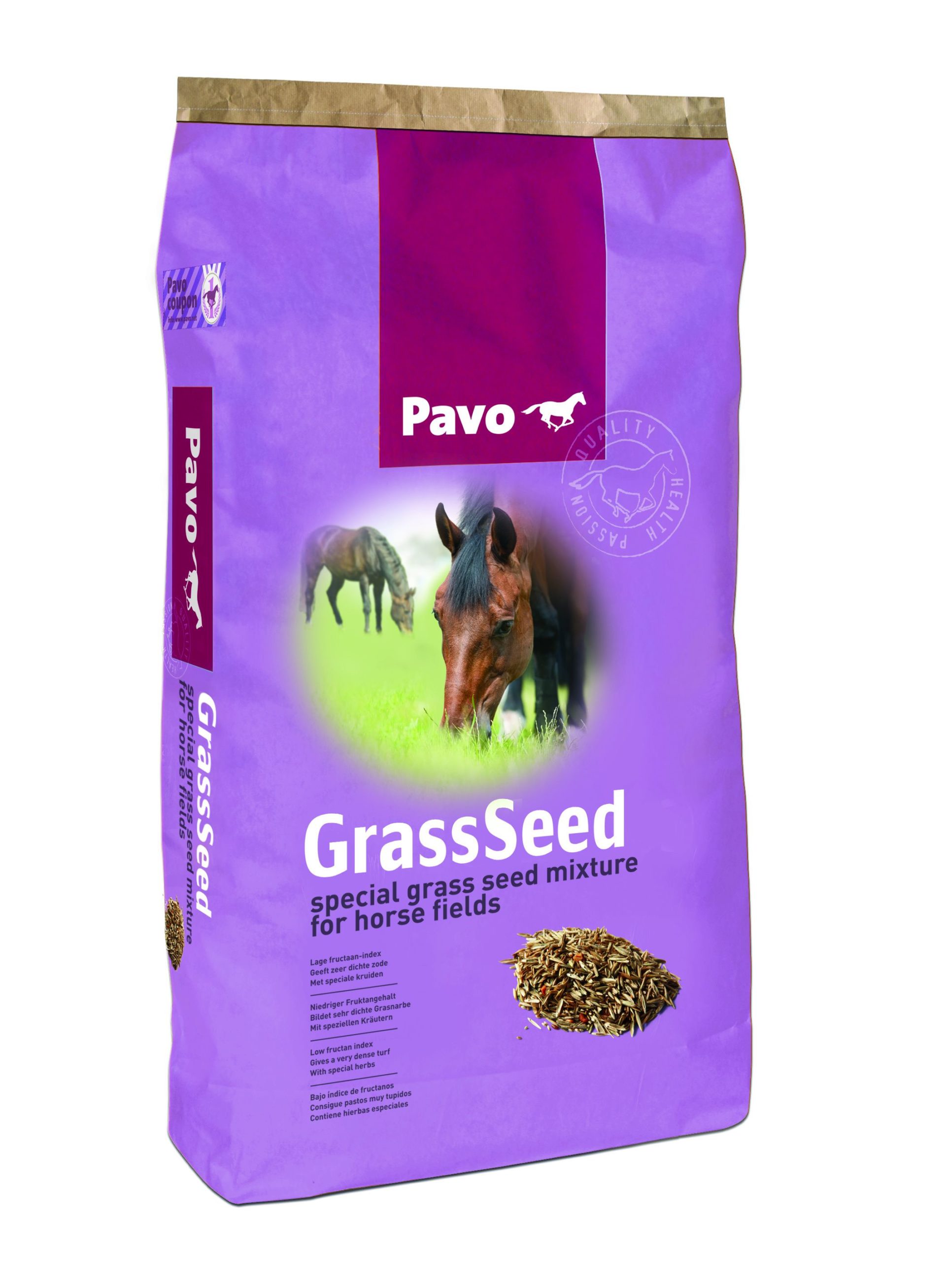 Pavo graszaad voor paardenweide met kruiden 5kg