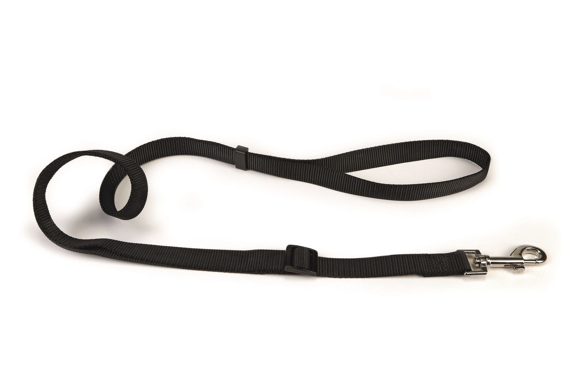 Hondenlooplijn nylon verstelbaar Beeztees zwart