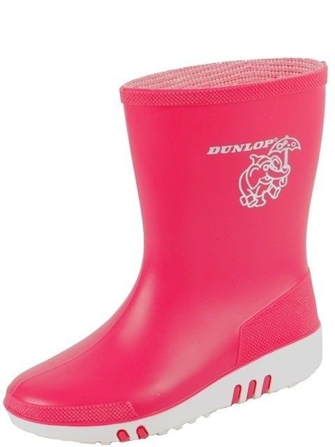 Kinderlaars Dunlop mini PVC roze