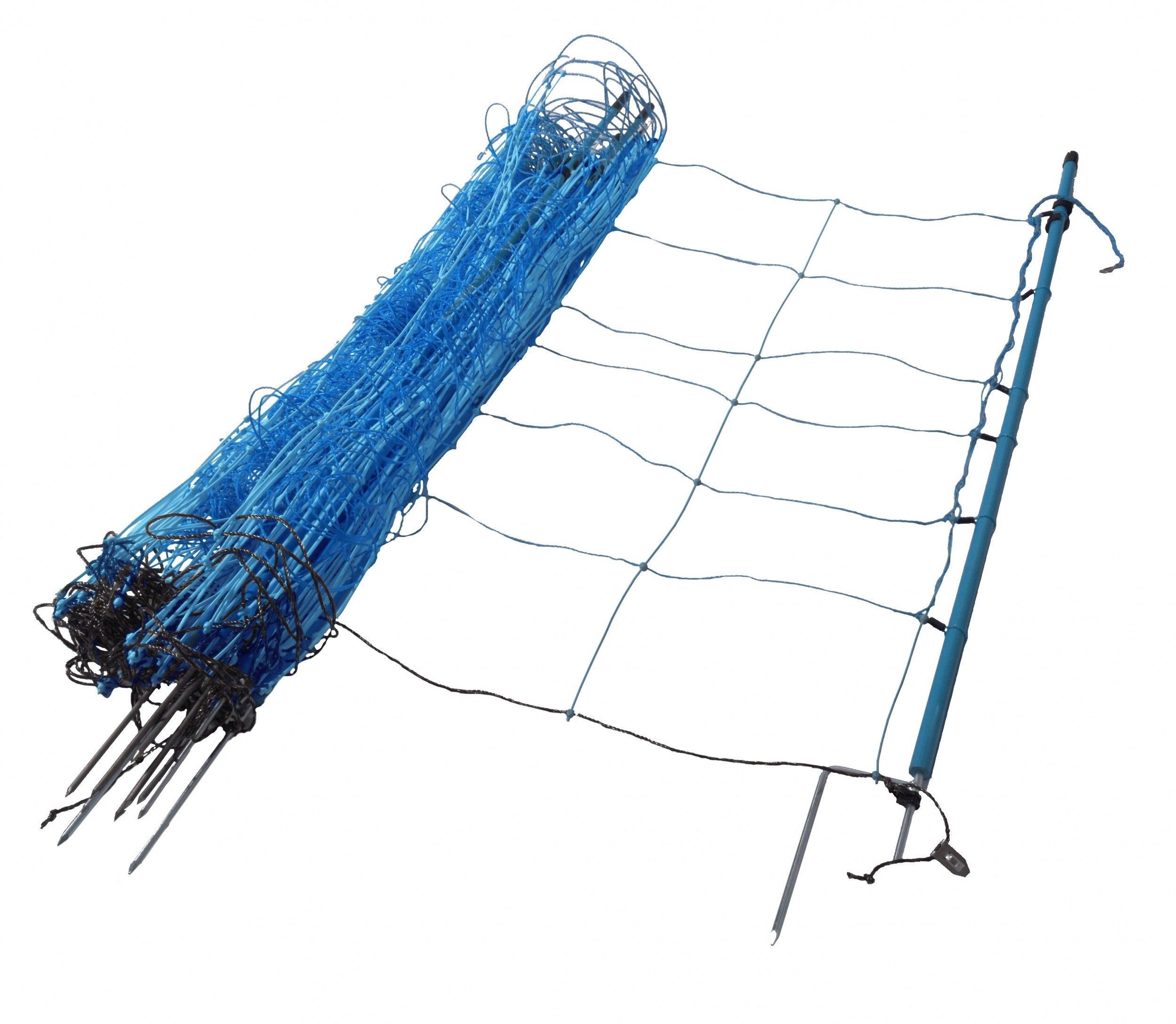 Wolvennet Gallagher blauw 120cm hoog x 50mtr