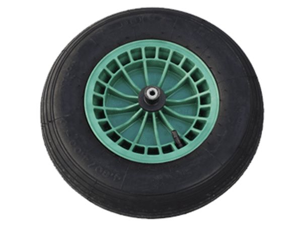 Kruiwagen wiel Fort met 13cm as