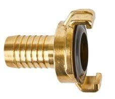 Geka messing snelkoppeling slangtule vast 13mm (1/2 inch)
