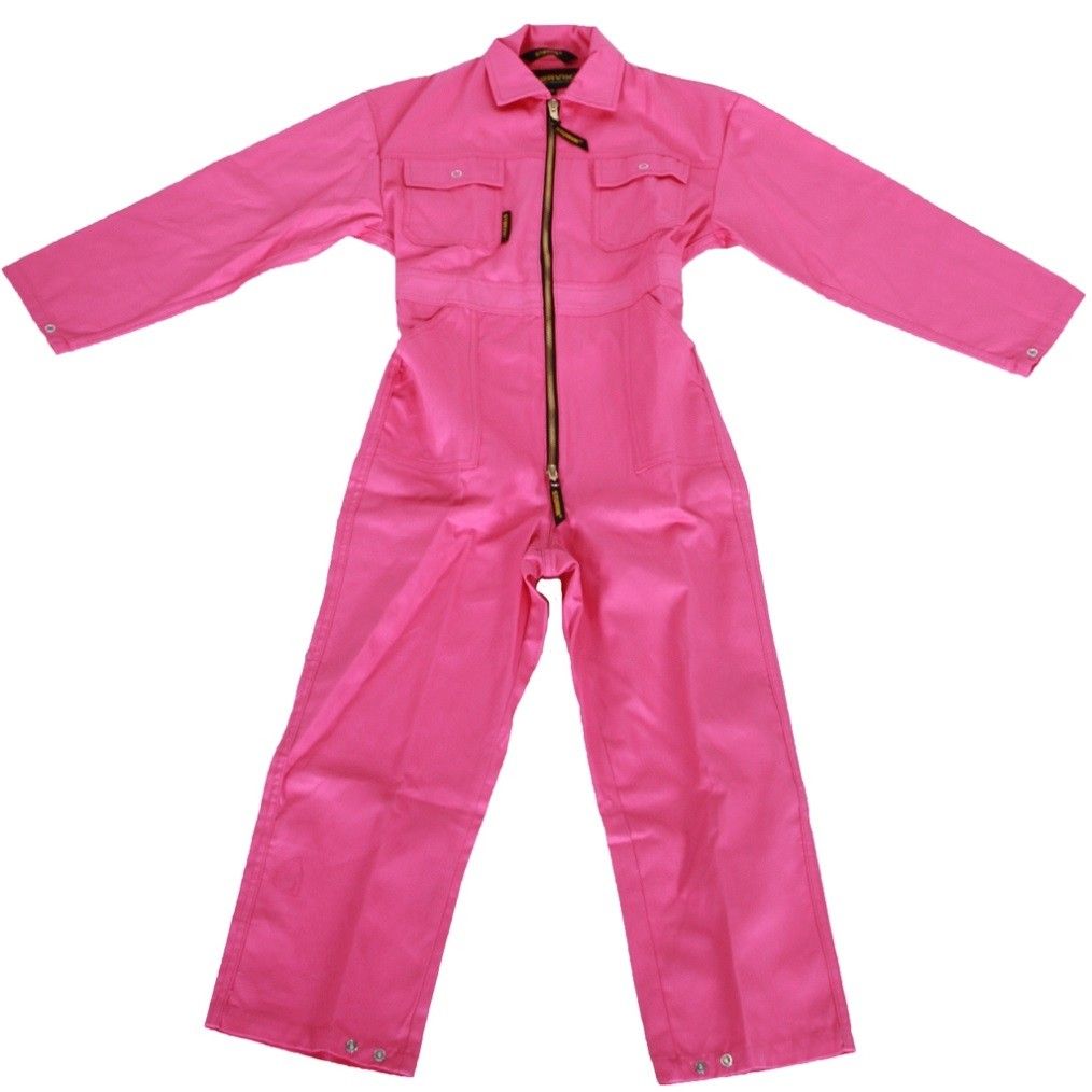 Kinderoverall roze