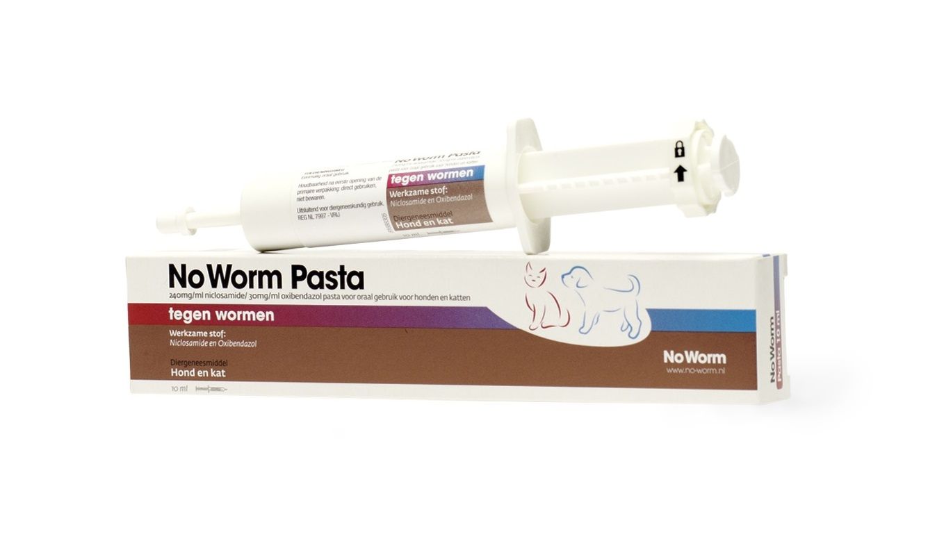 No Worm Pasta hond en kat 10ml