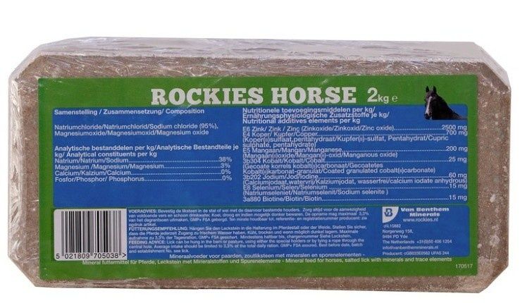 Liksteen Rockie Horse 2kg