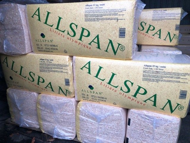 Houtvezels / Houtkrullen Allspan 22kg