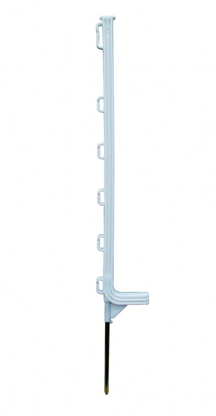 Horizont kunststof weidepaal Smart wit 78cm 10 stuks