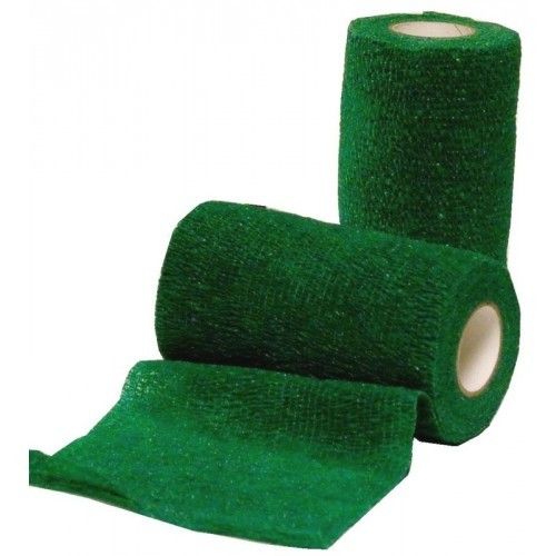 Zelfklevende bandage Equilastic 10cm groen