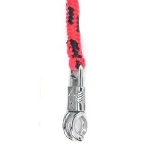 Voorbrenglijn nylon 2mtr met paniekhaak