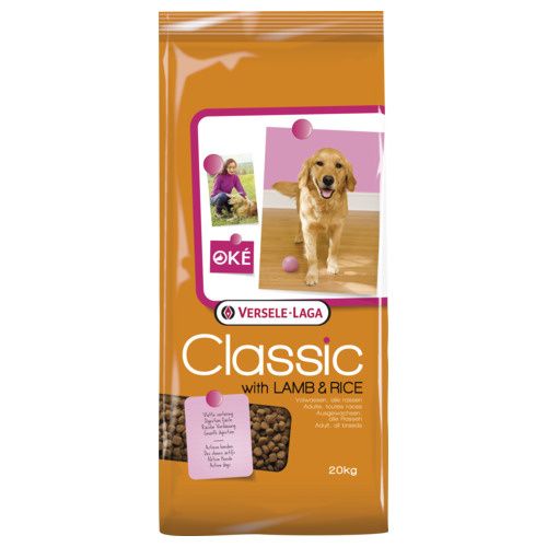 Classic Lam&Rijst hondenbrok 20 kg