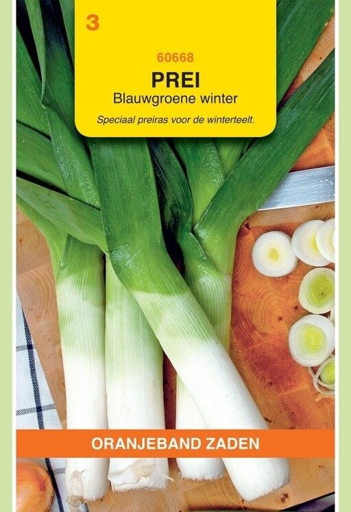 Prei Blauwgroene Winter Oranjeband