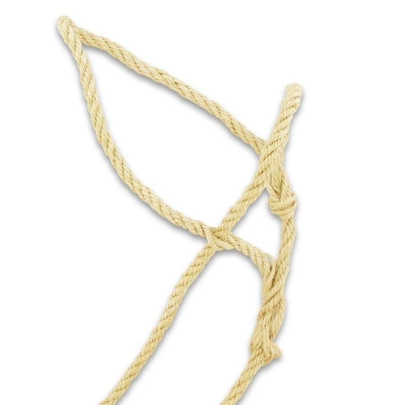 Koehalsters sisal met touwtjes