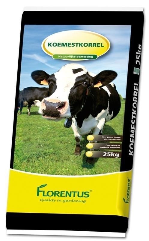 Koemestkorrels 25kg (35ltr)