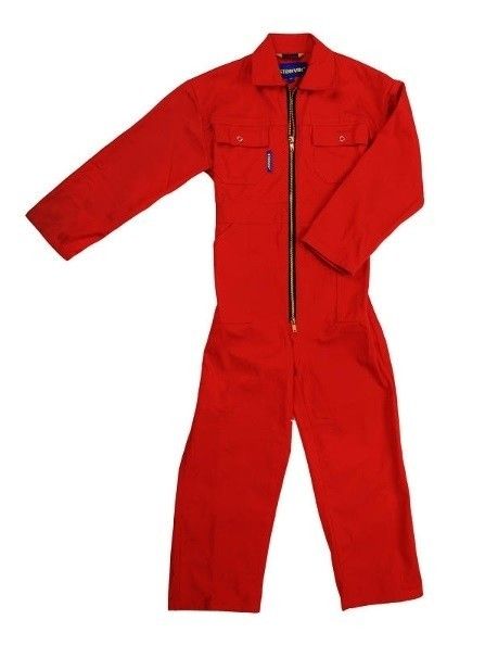Kinderoverall rood