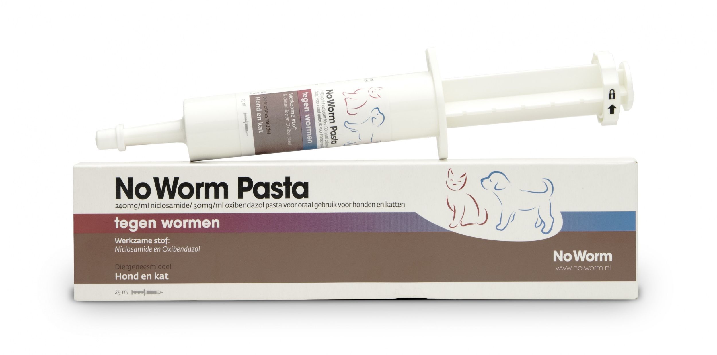 No Worm Pasta hond en kat 25ml