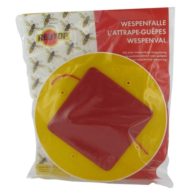 Wespenval RedTop incl. lokmiddel 2 stuks