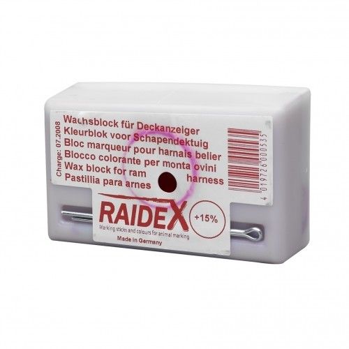 Schapen dekblok Raidex rood