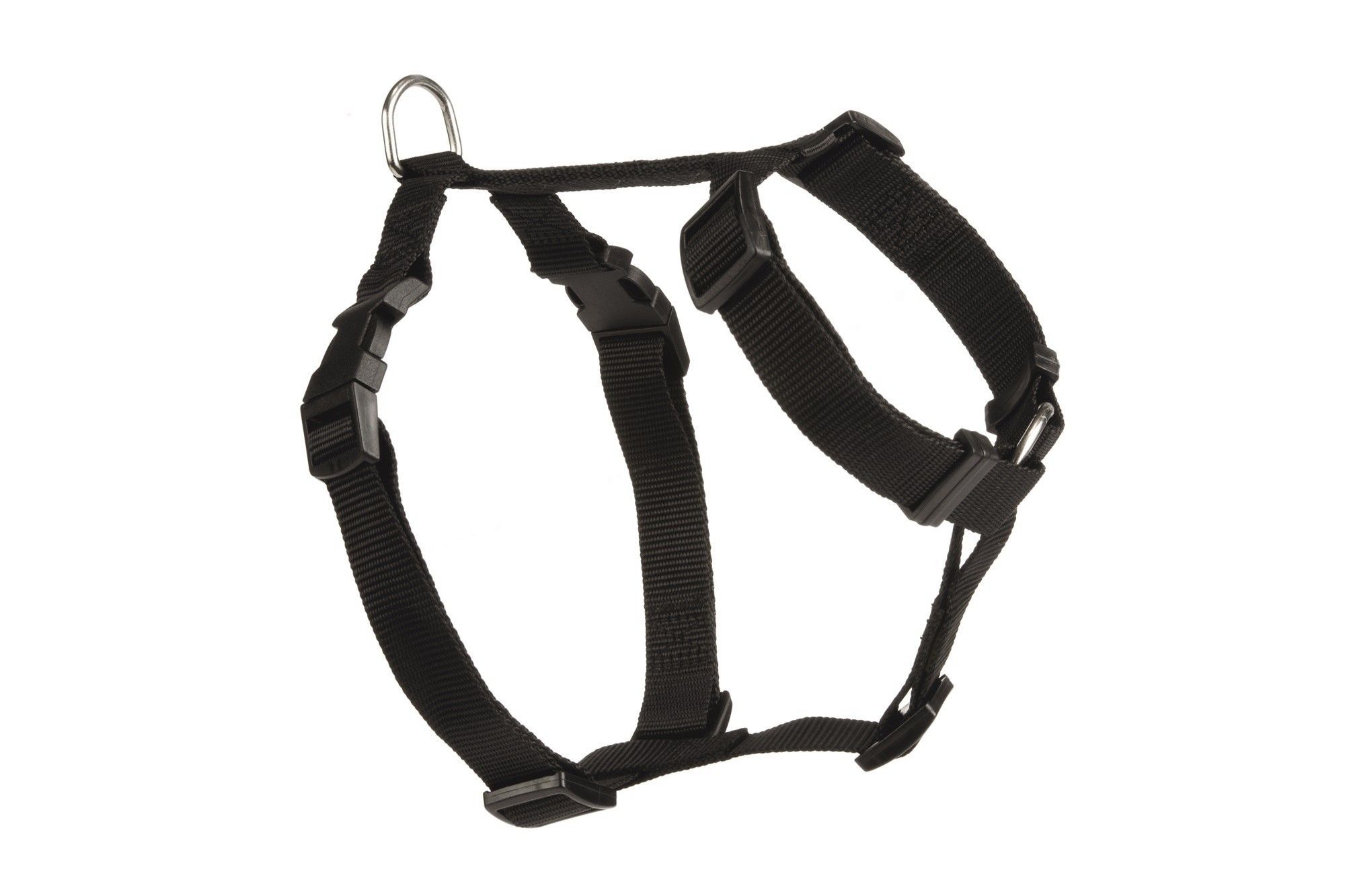 Honden wandel- en autogordel nylon Beeztees zwart