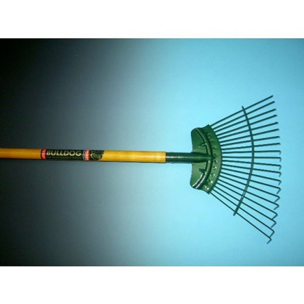 Bladhark / gazonhark Bulldog Springbok 20 tands met 135cm steel