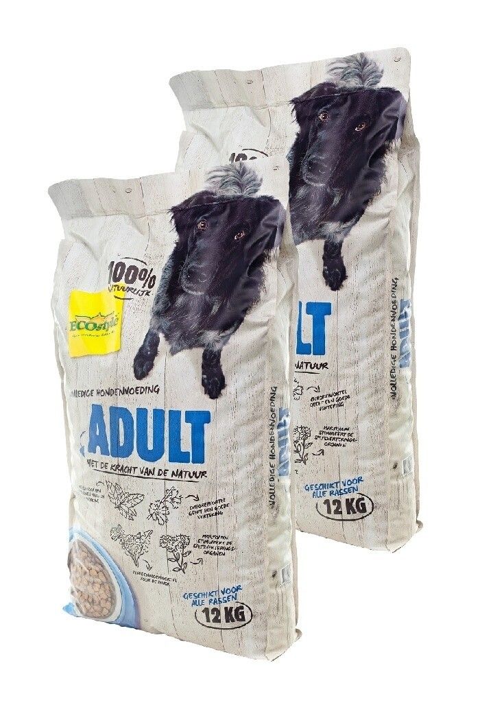 VITALstyle Adult hondenvoer duopack 2x12kg