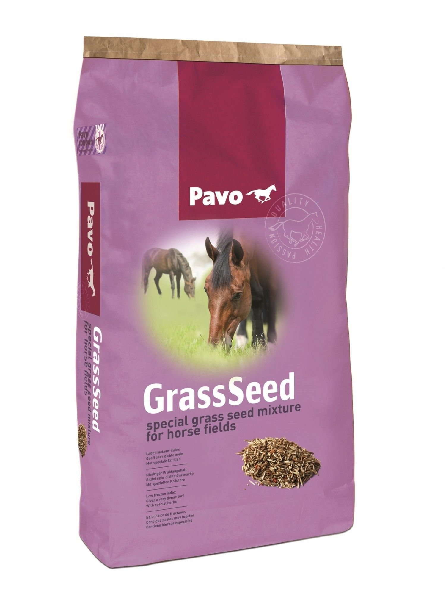 Pavo graszaad voor paardenweide met kruiden 15kg