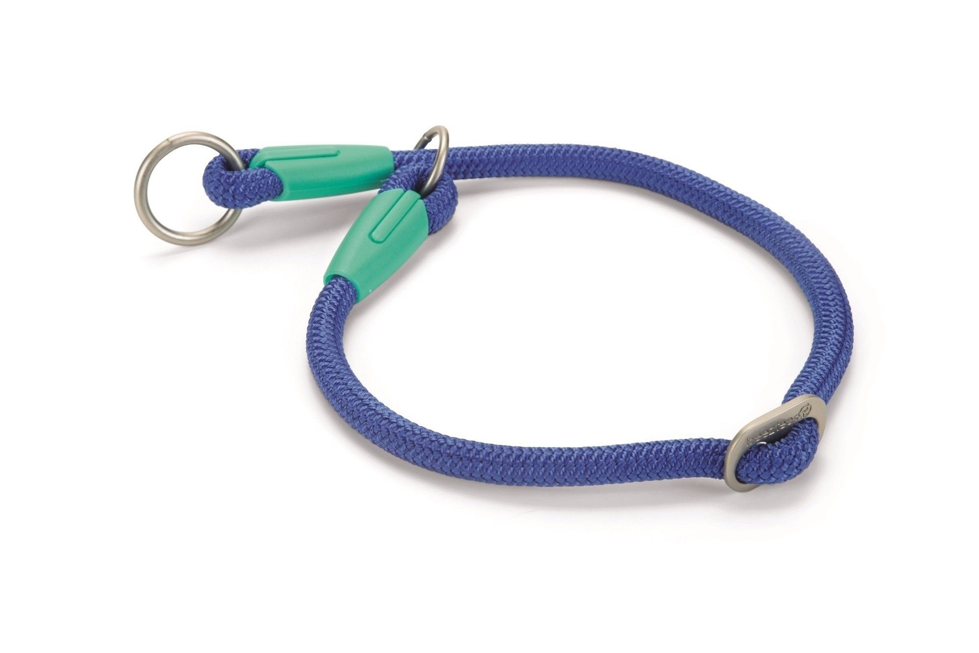Honden sliphalsband Nikra rond Beeztees blauw