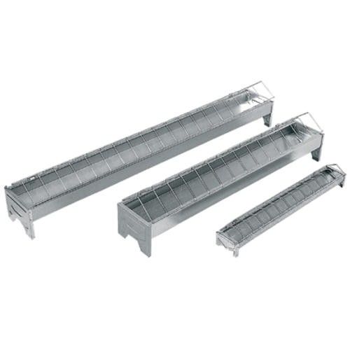 Kippenvoerbak verzinkt 100x10cm