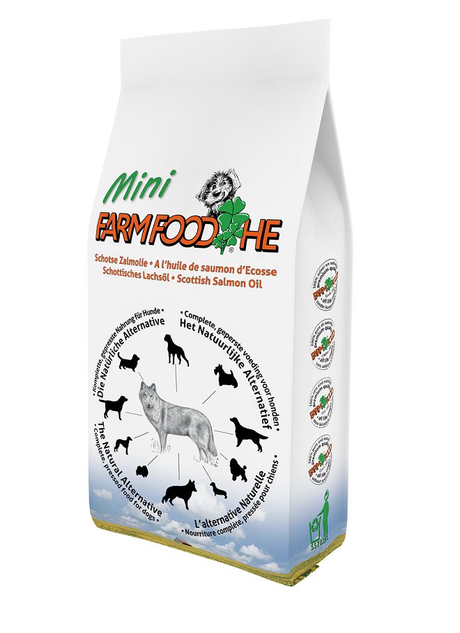 Farm Food HE Puppy / Mini met schotse zalmolie 4kg
