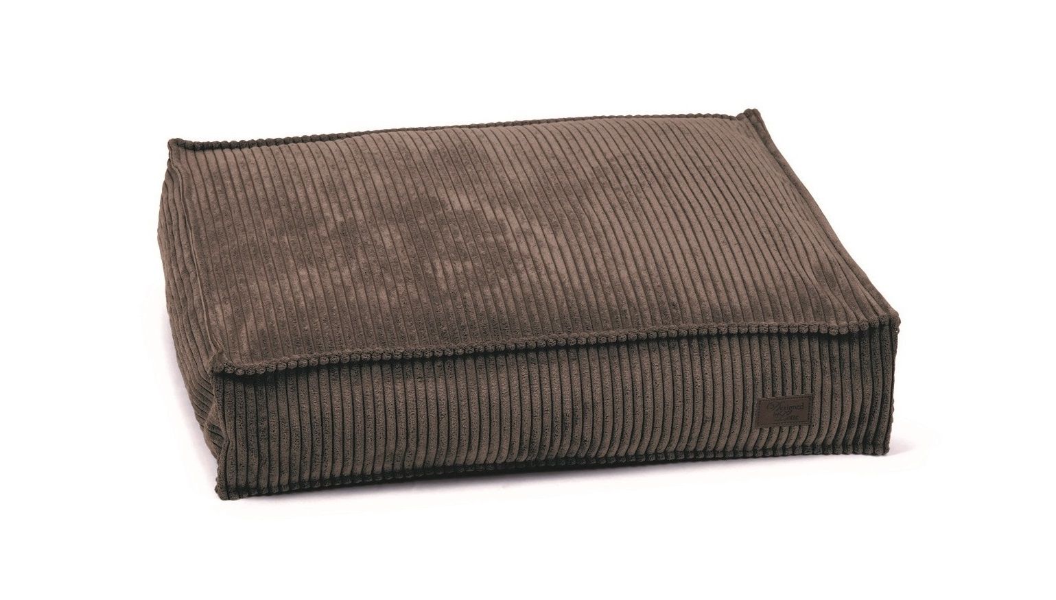 Hondenkussen Ribbed bruin DBL 70 x 55 x 15cm