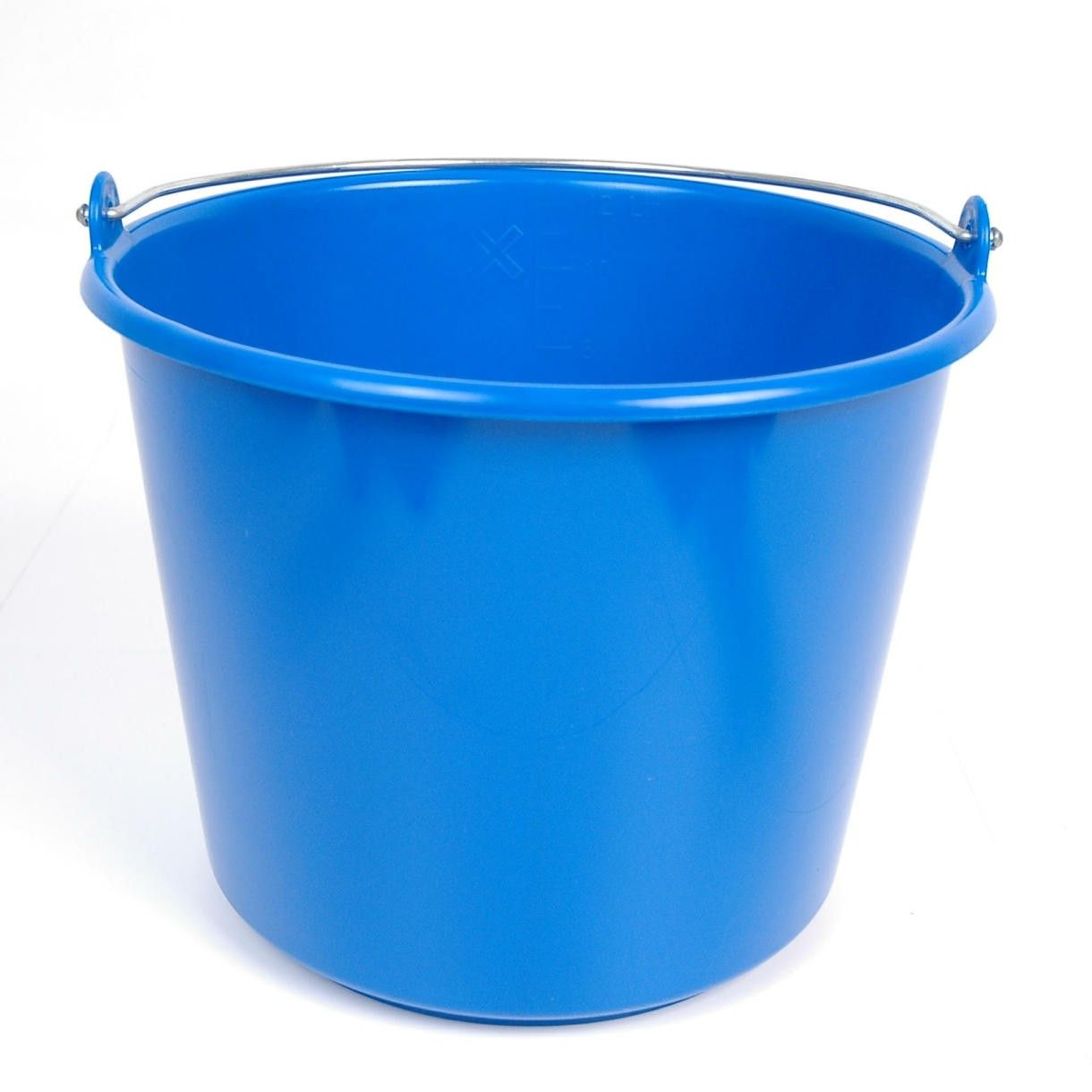 Emmer kunststof proffesioneel blauw 12ltr