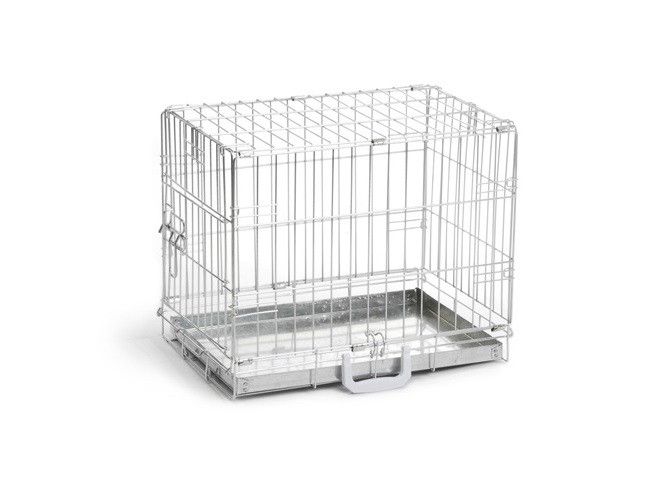 Beeztees hondenbench verzinkt 1-deur 49x36x40cm