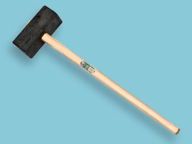 Kunststof sleg / tuinhamer met 110cm steel